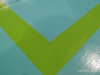 Нанесение спортивной разметки ГБУ «ЦФКиС Зеленоградского АО Москомспорта